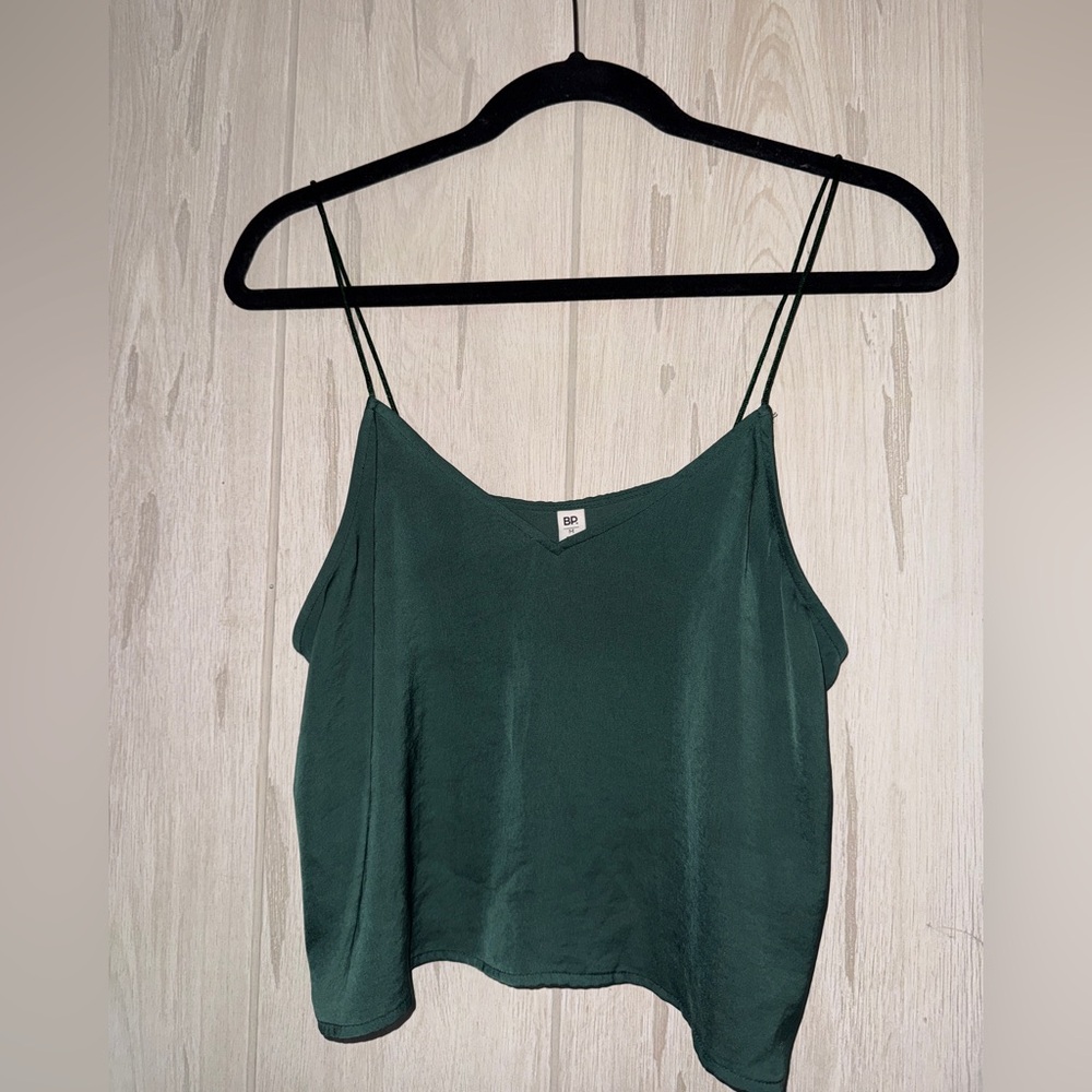 BP (Nordstrom) Teal Crop Camisole Top